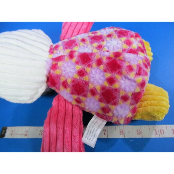 HOH Duck Squeaky Corduroy Dog Plush Toy 10" - Picture 4 of 4